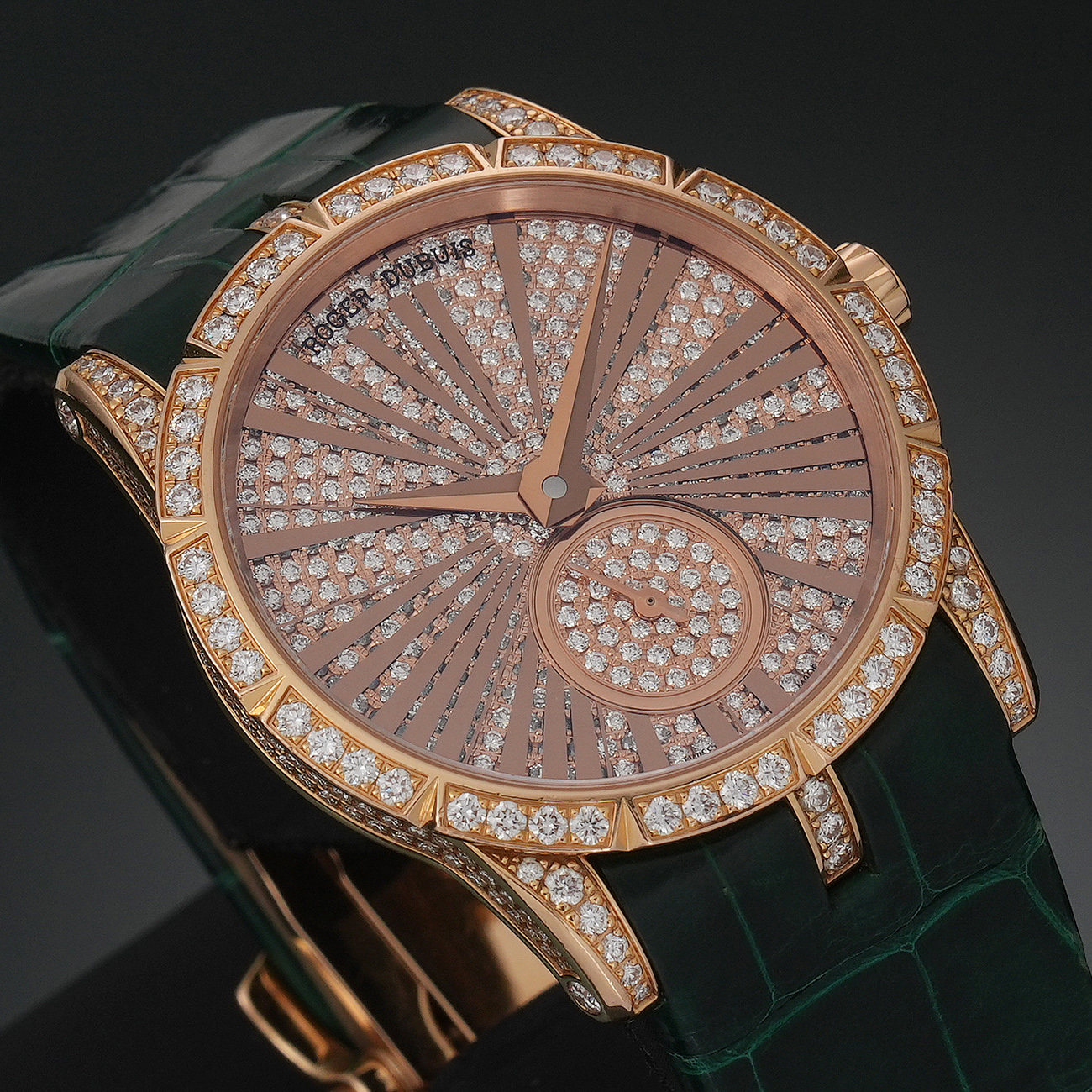 ROGER DUBUIS(USED)로저드뷔 DBEX0357 파베 다이아몬드 엑스칼리버 36